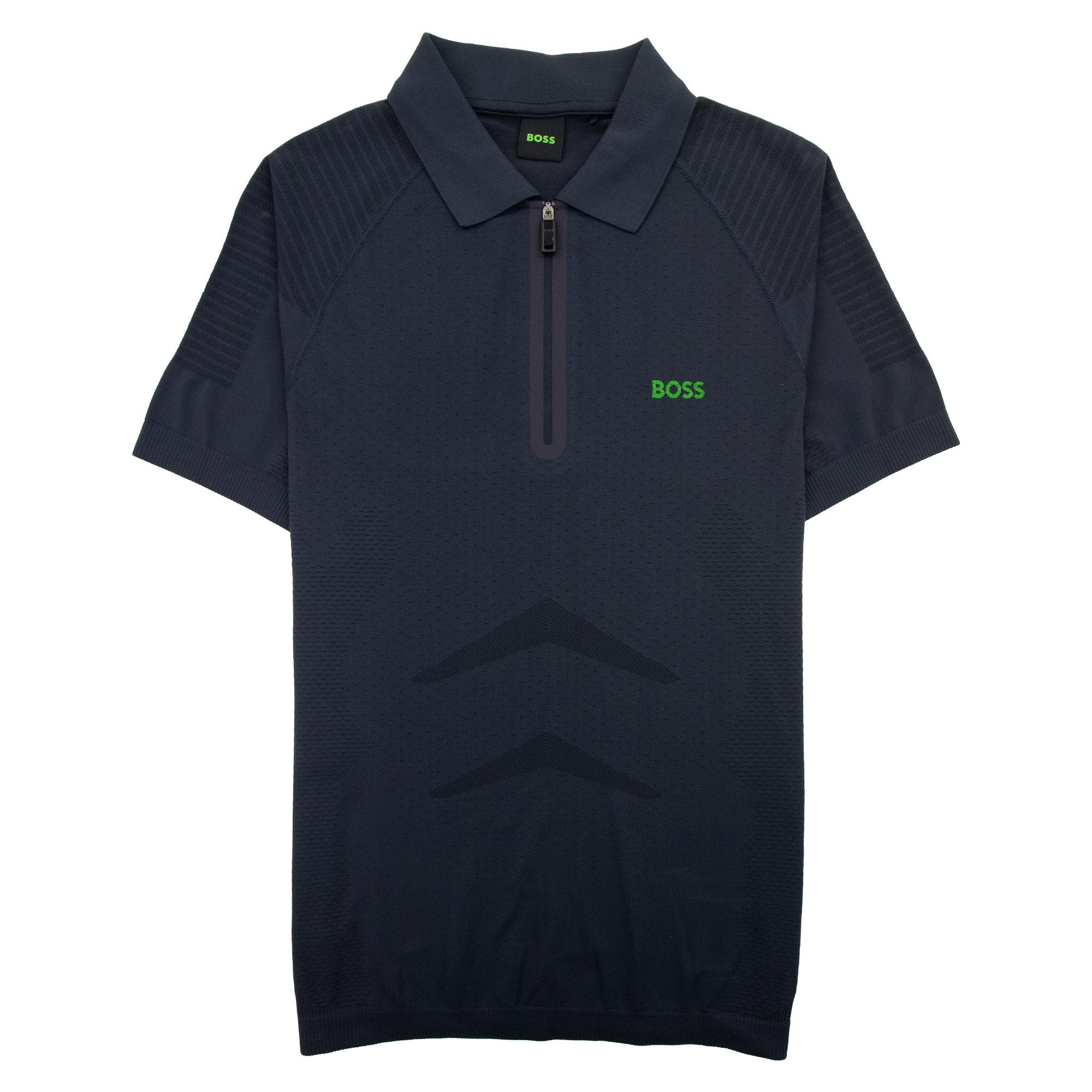 Hugo Boss Phileas Half Zip Ss Polo Navy 402