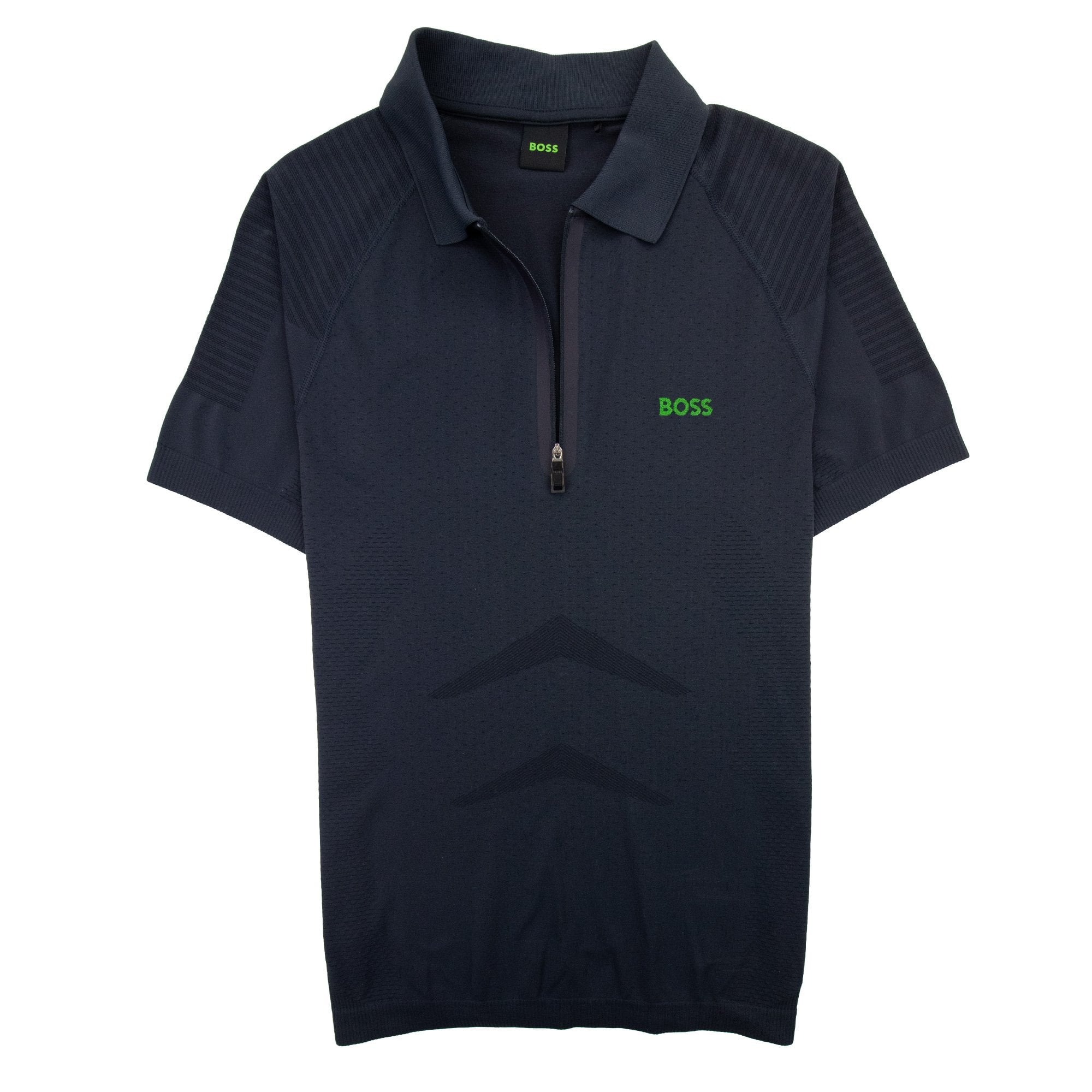 Hugo Boss Phileas Half Zip Ss Polo Navy 402
