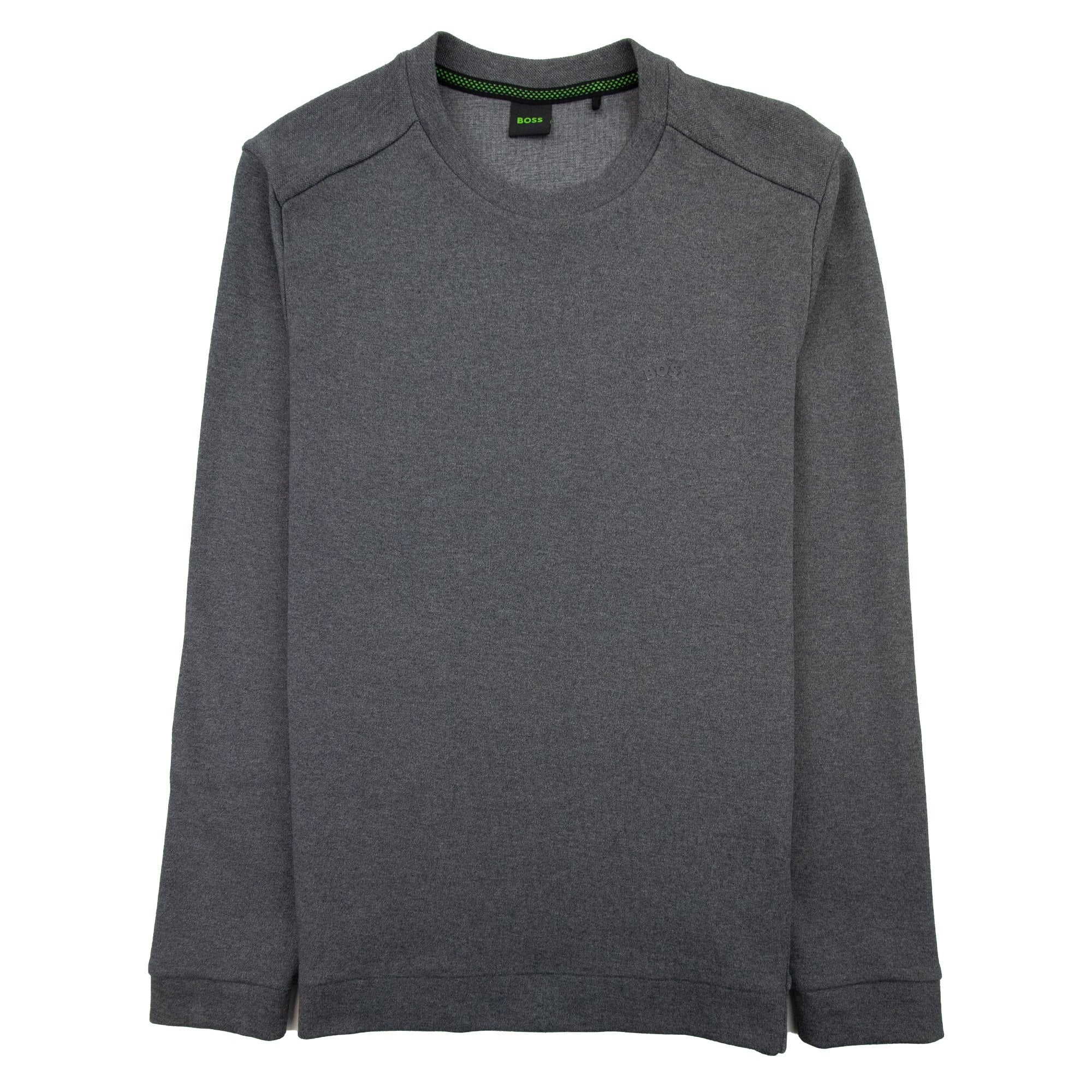 Hugo Boss Salbo Curved Logo Sweatshirt Grey 031