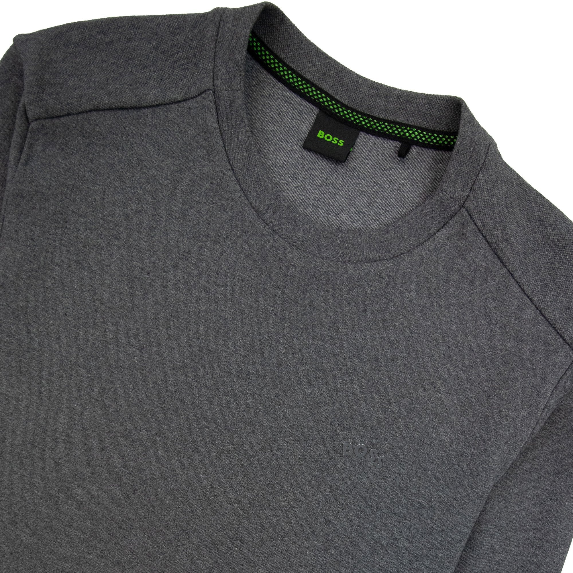 Hugo Boss Salbo Curved Logo Sweatshirt Grey 031