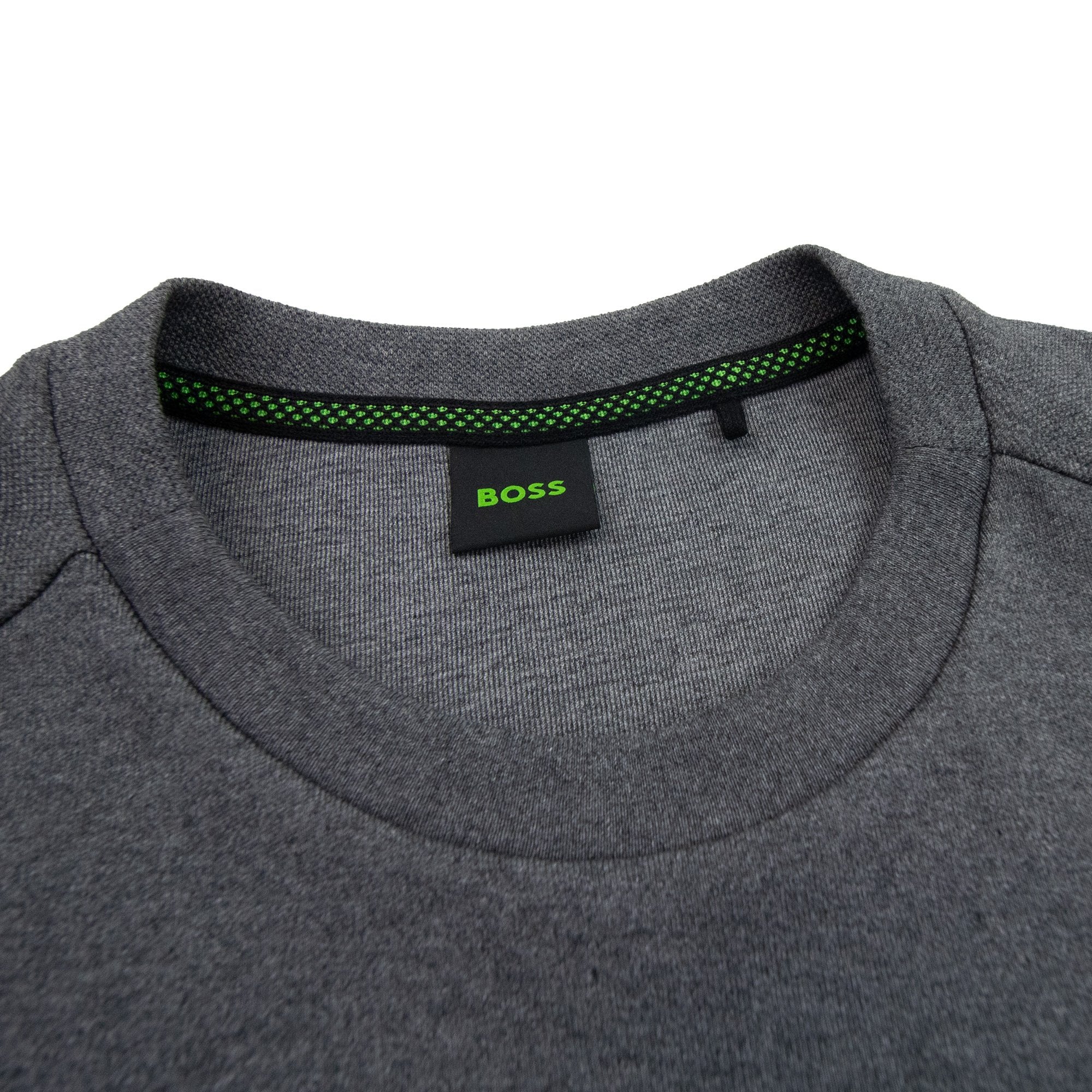 Hugo Boss Salbo Curved Logo Sweatshirt Grey 031