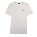 Hugo Boss Curved Logo T Shirt Open Grey