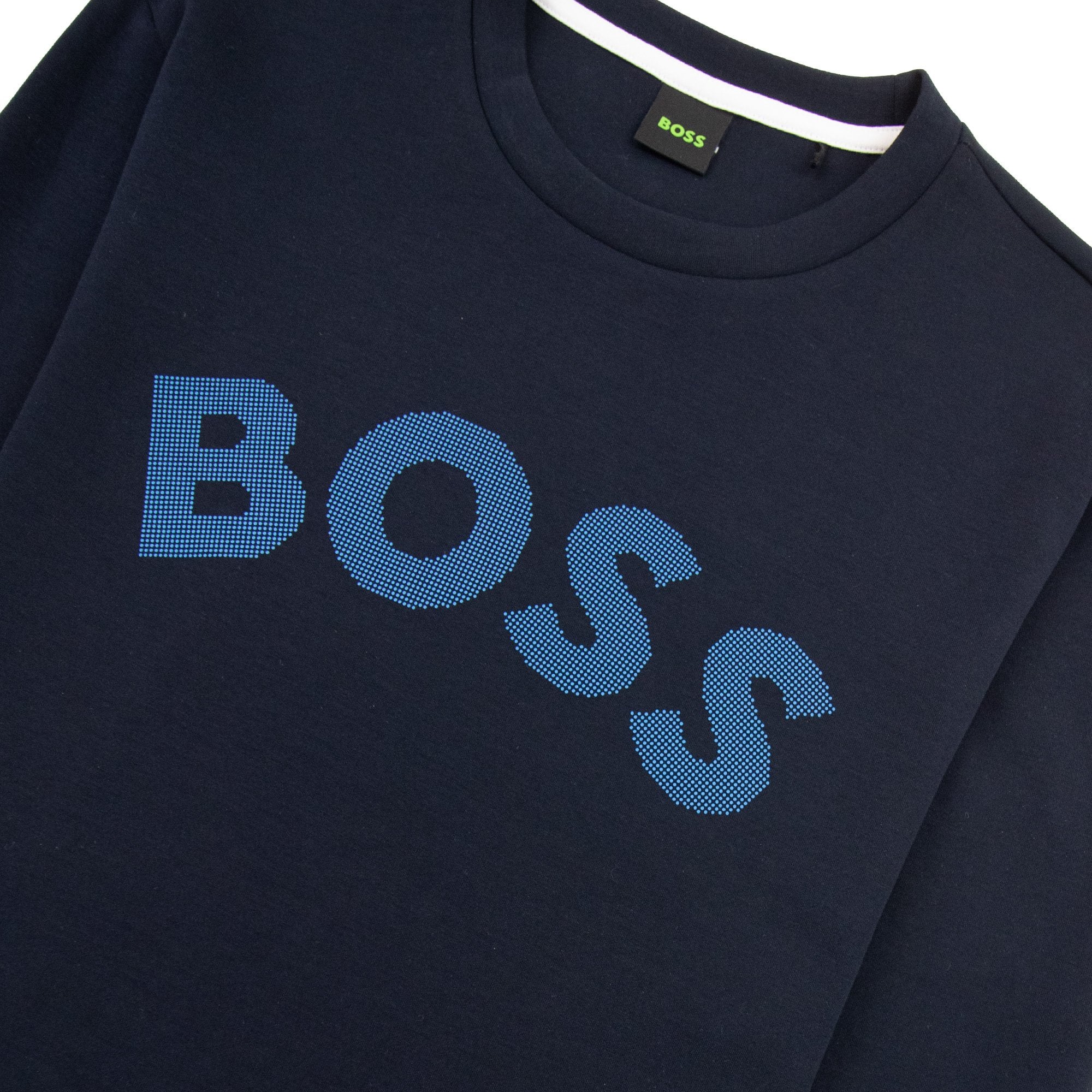Hugo Boss Salbo Iconic Crew Neck Sweat Navy 402