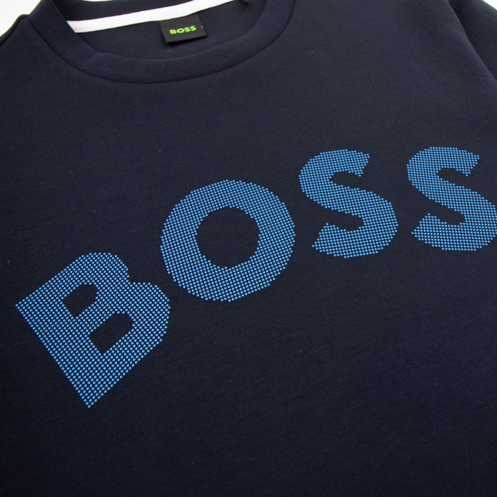 Hugo Boss Salbo Iconic Crew Neck Sweat Navy 402