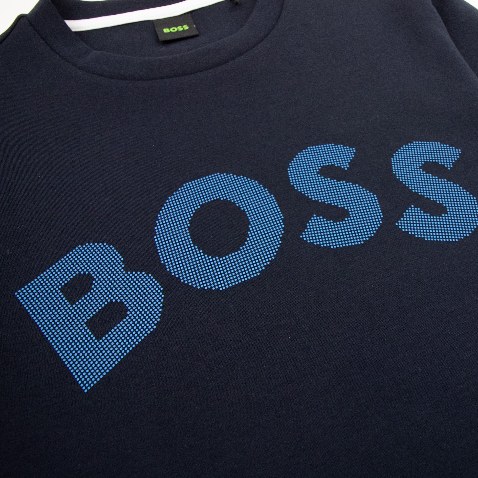 Hugo Boss Salbo Iconic Crew Neck Sweat Navy 402