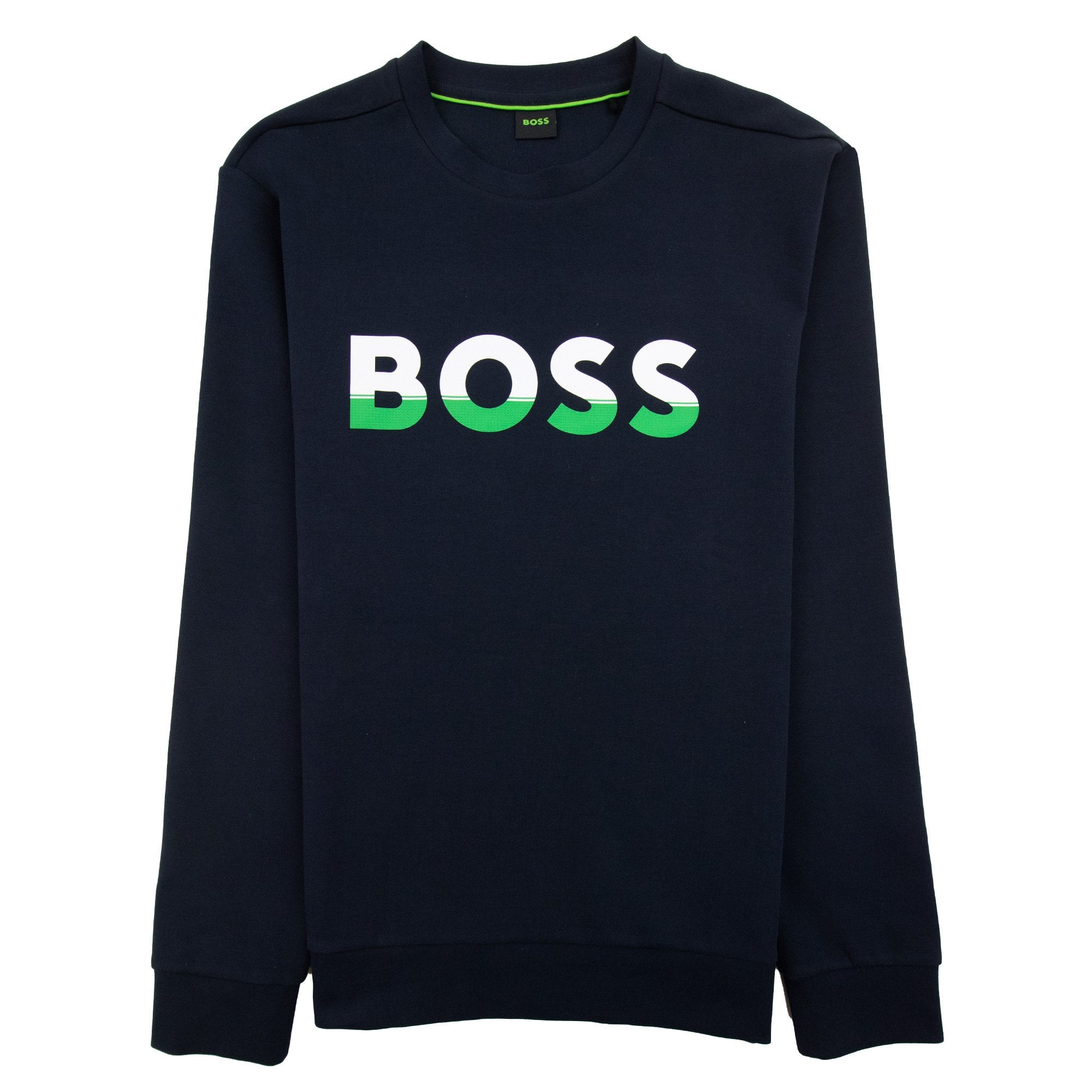 Hugo Boss Salbo 1 Logo Sweatshirt Navy 402