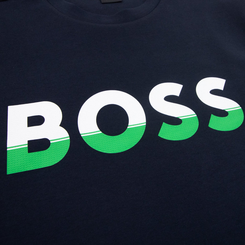 Hugo Boss Salbo 1 Logo Sweatshirt Navy 402
