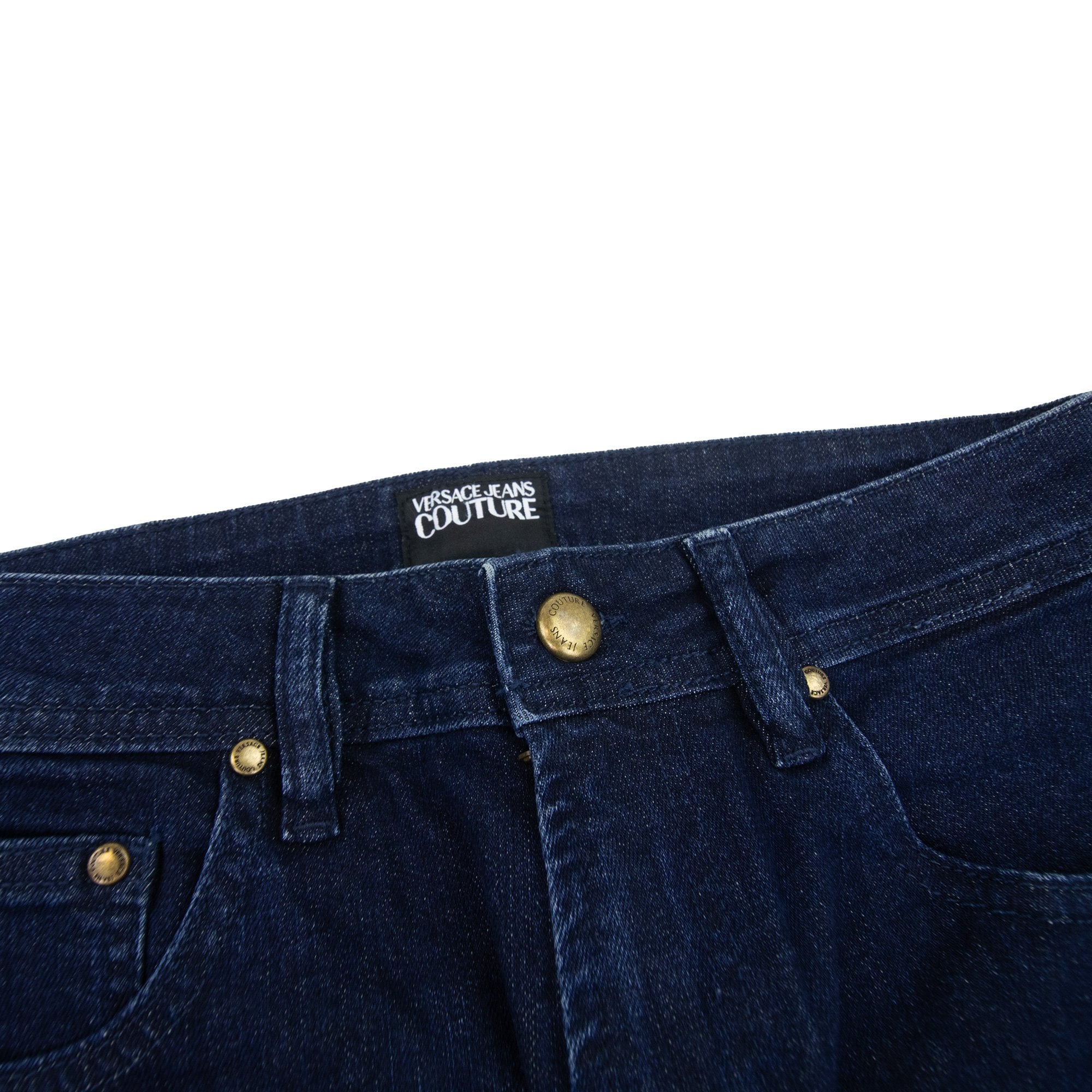 Versace Jeans Couture Slim Fit Stretch Denim Jeans Denim Blue
