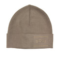 Hugo Boss Aride Curved Logo Beanie Beige 334