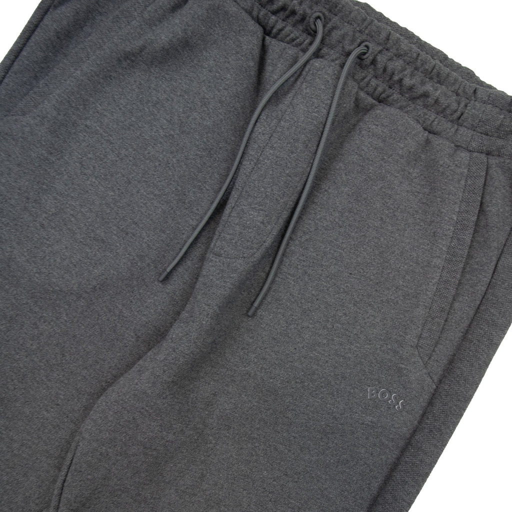 Hugo Boss Hadiko Curved Logo Jogging Pants Dark Grey 031