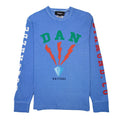 Dsquared2 Dan Kriters Lightening Detail L/s T Shirt Blue