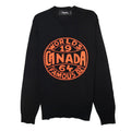 Dsquared2 Canada World Famous Knit Sweater Black