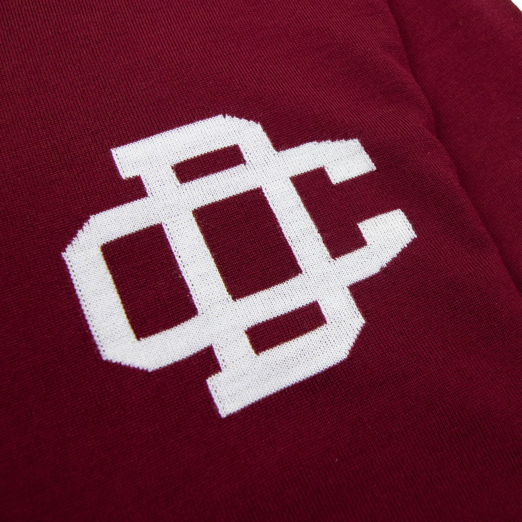 Dsquared2 Monogram Logo Knitted Sweater Burgundy