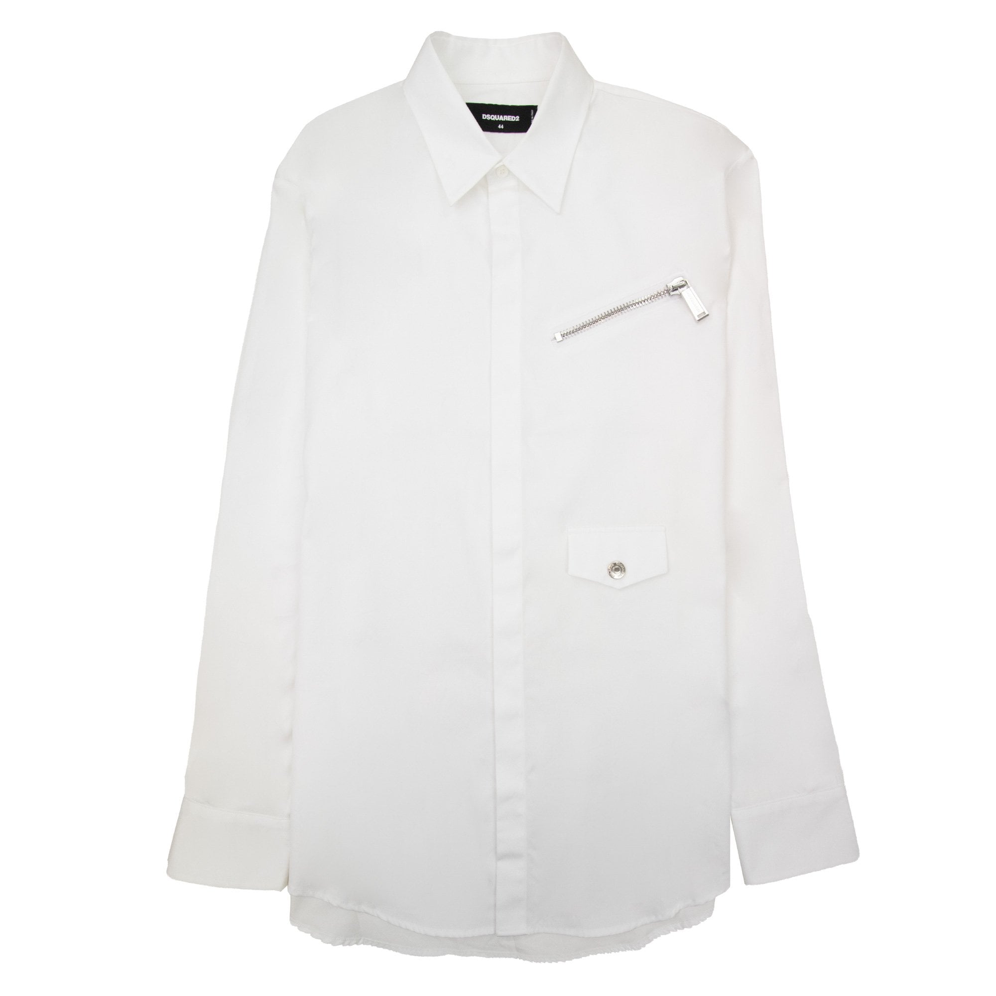Dsquared2 Relax Fit Poplin Shirt White 100