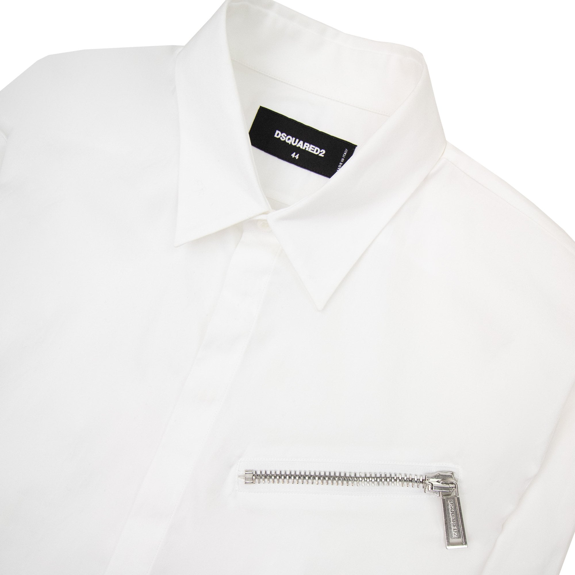Dsquared2 Relax Fit Poplin Shirt White 100