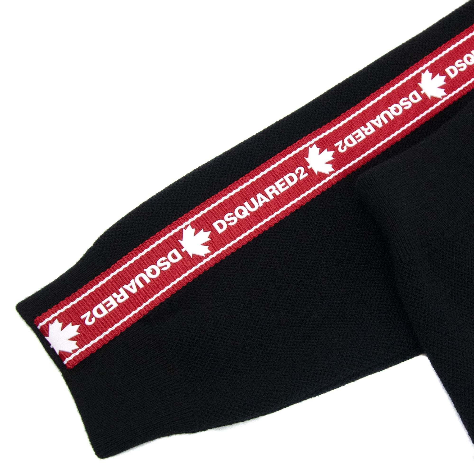 Dsquared2 Tape Detail Logo Sweat Pants Black