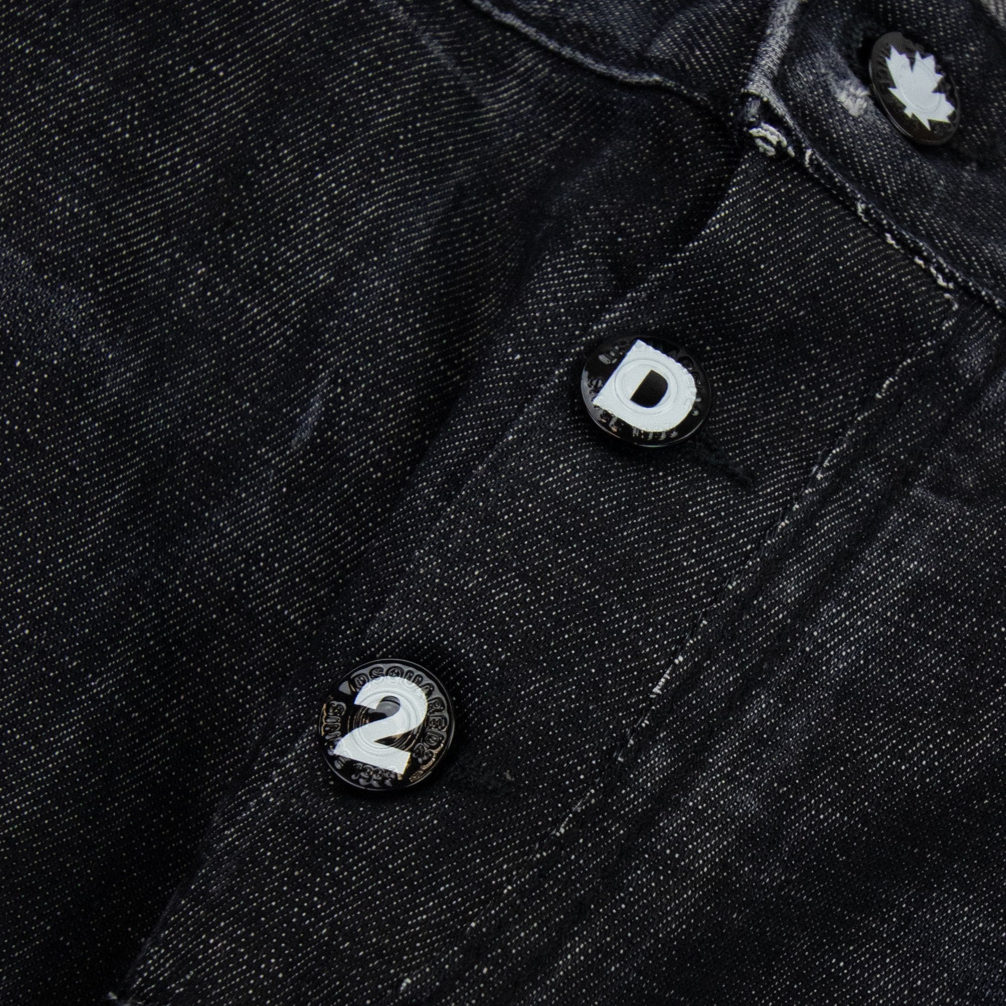 Dsquared2 1964 Ripped Slim Fit Jean Black 900