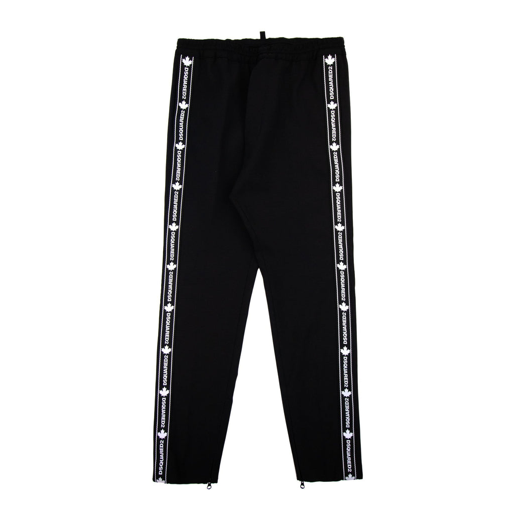 Dsquared2 Tape Details Stretch Wool Joggers Black 900