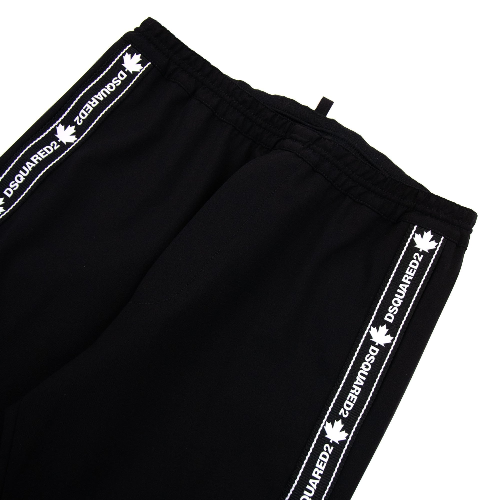Dsquared2 Tape Details Stretch Wool Joggers Black 900