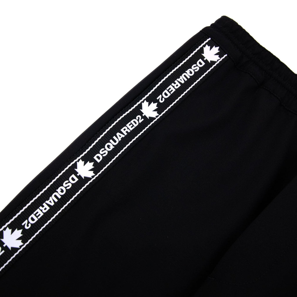 Dsquared2 Tape Details Stretch Wool Joggers Black 900