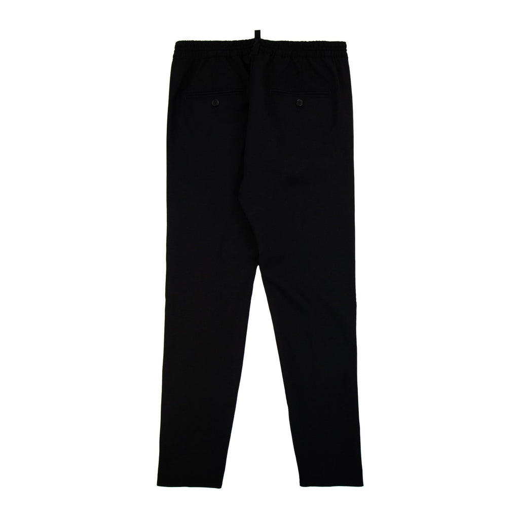 Dsquared2 Tape Details Stretch Wool Joggers Black 900