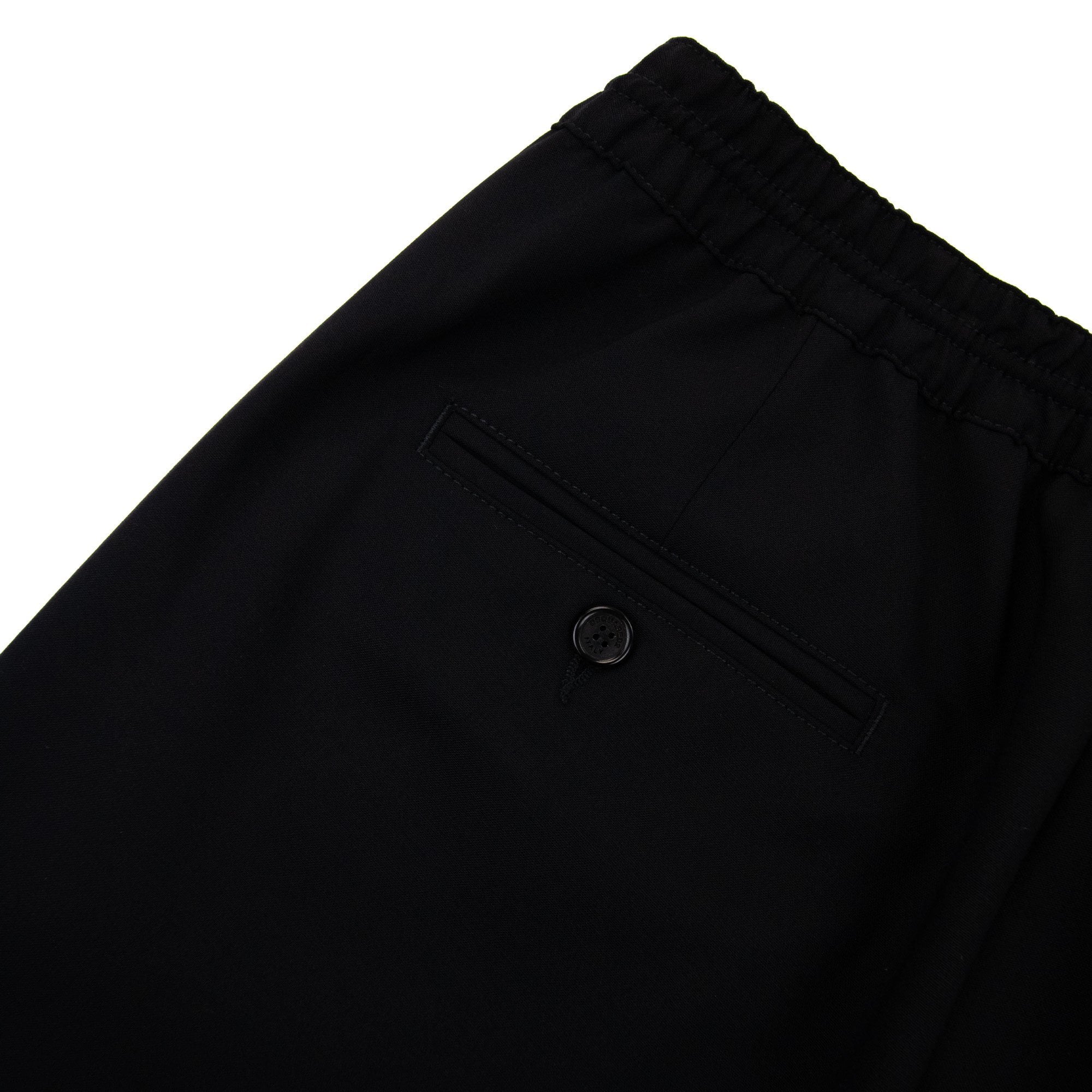 Dsquared2 Tape Details Stretch Wool Joggers Black 900