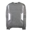 Balmain Embossed Multicuts Sweater Grey