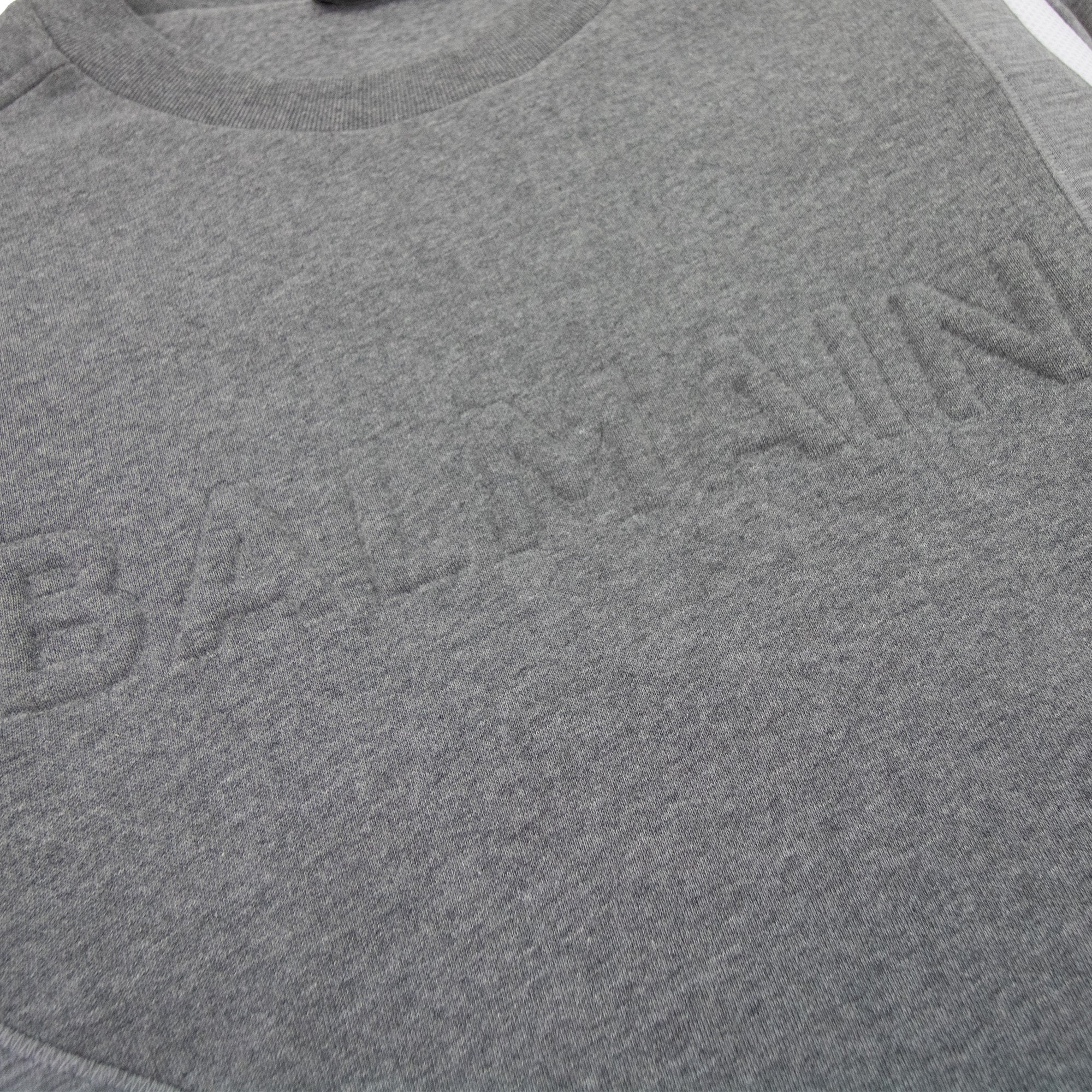 Balmain Embossed Multicuts Sweater Grey