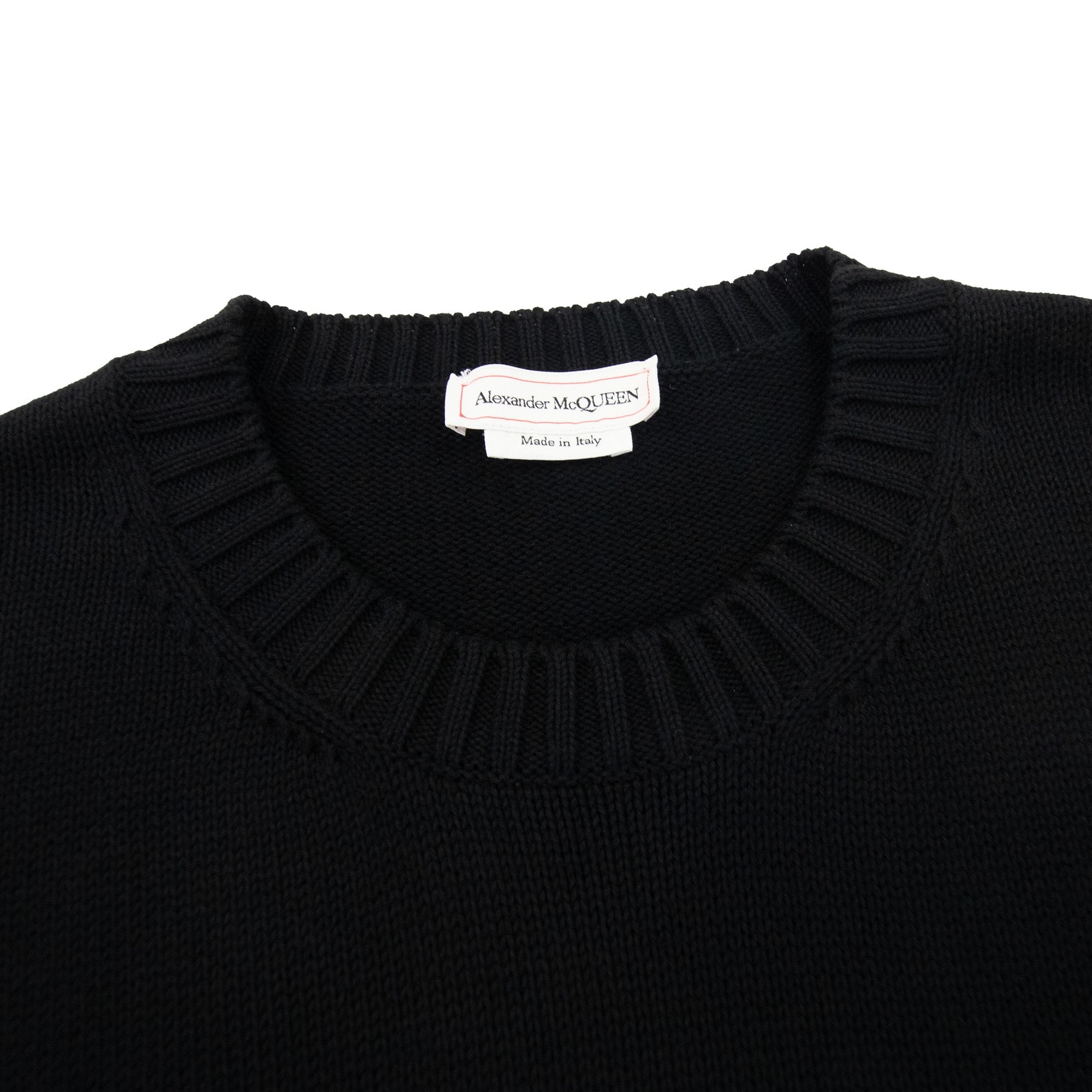 Alexander McQueen Alexander Mcqueen Branded Logo Knitted