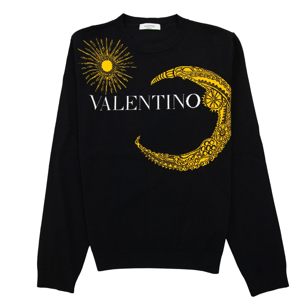 Valentino Astrology Logo Sweatshirt Black