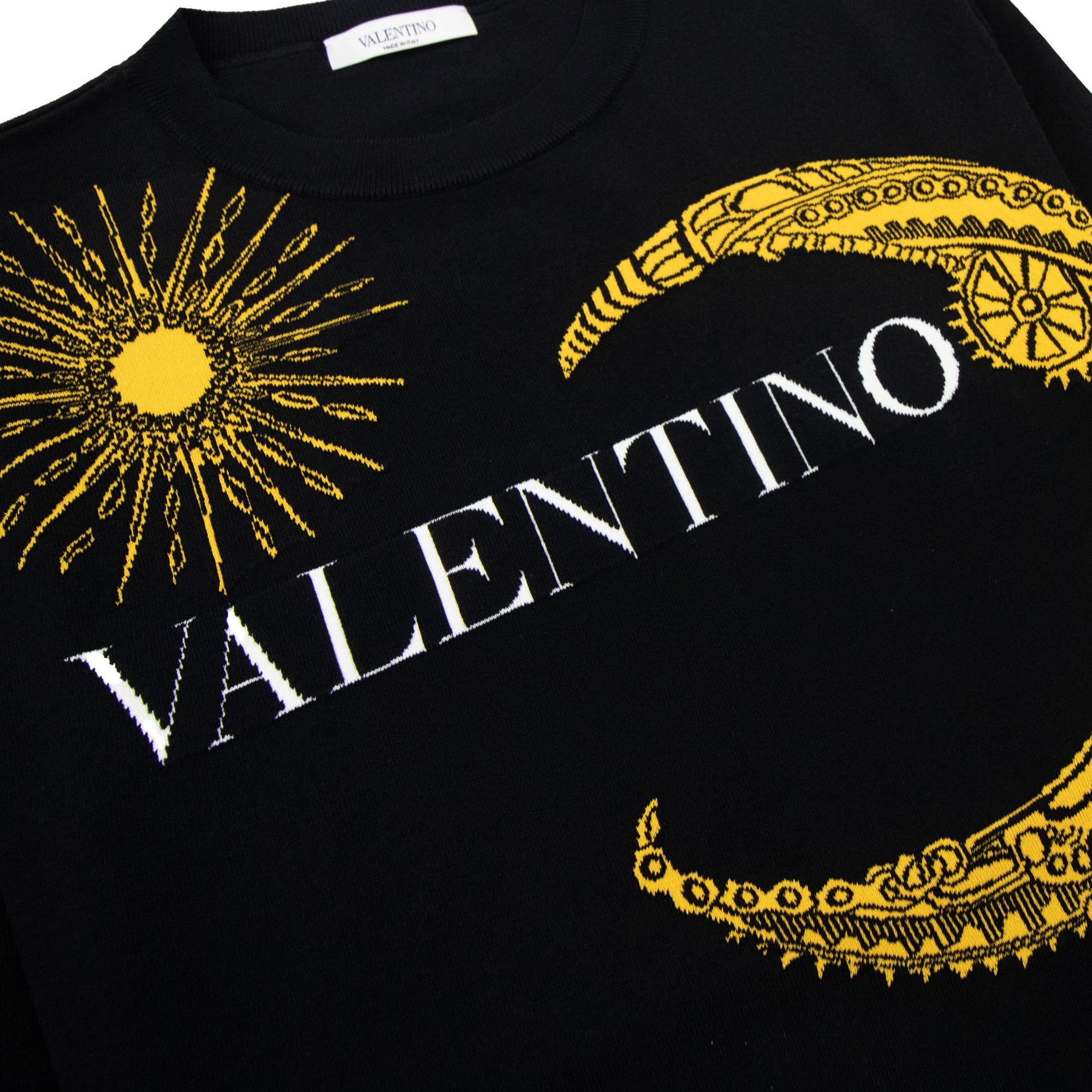 Valentino Astrology Logo Sweatshirt Black