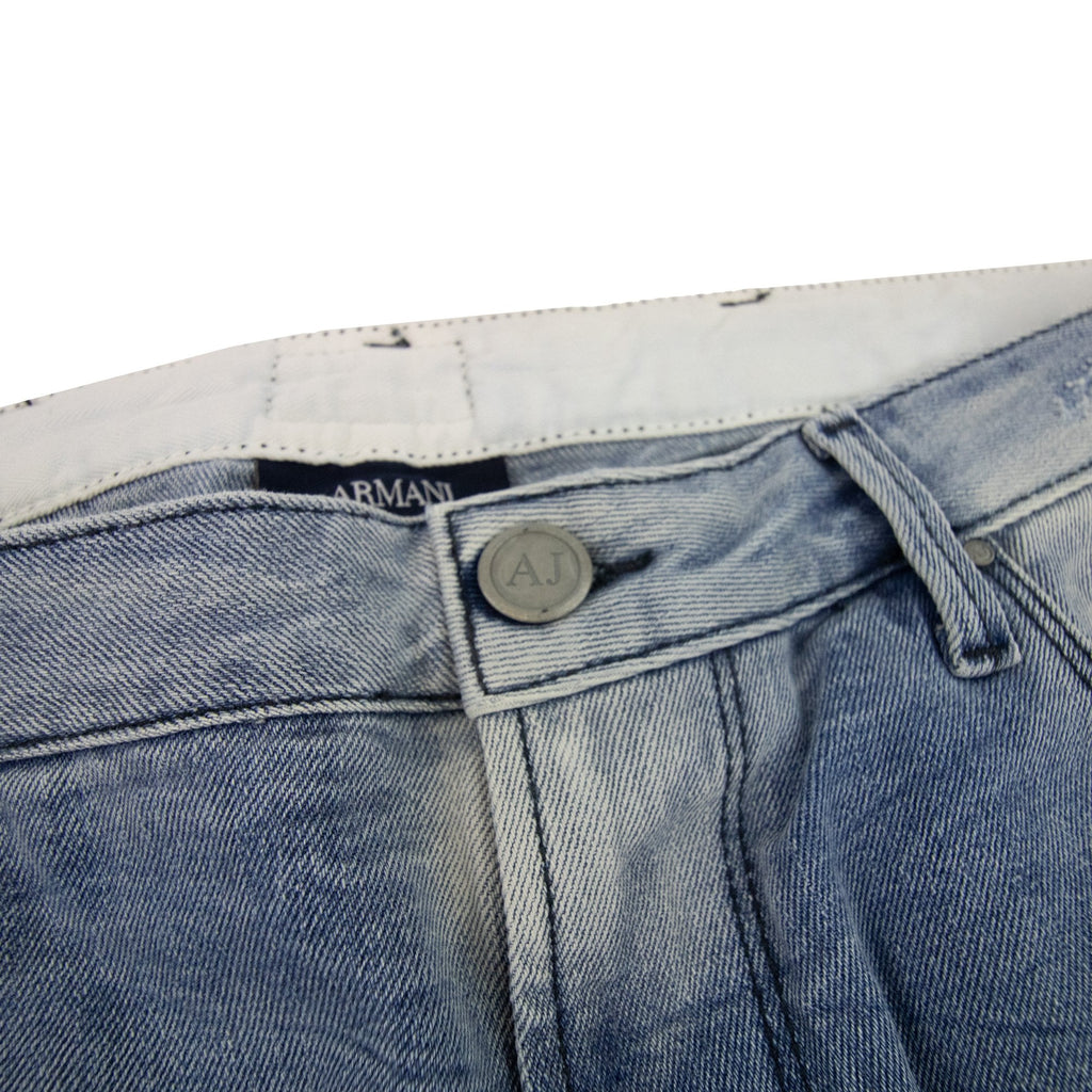 Armani Jeans J06 Distressed Jean Denim