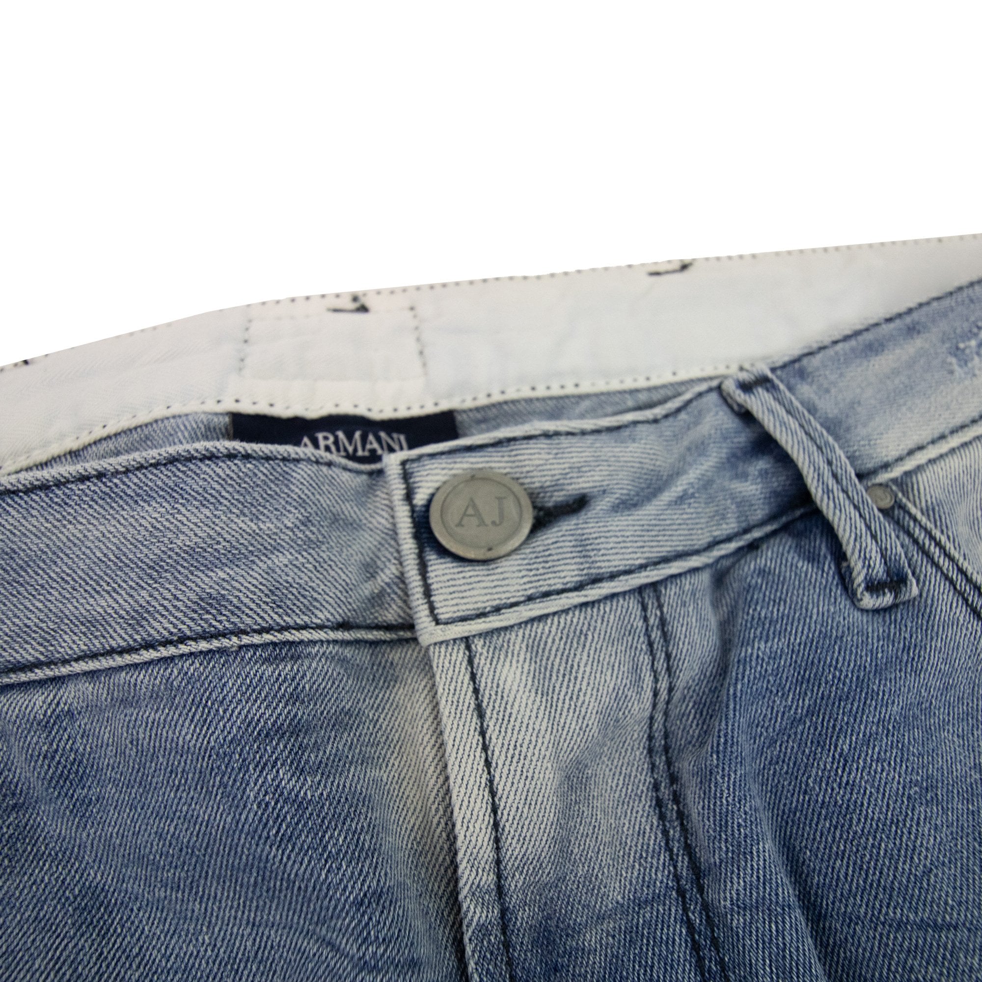 Armani Jeans J06 Distressed Jean Denim