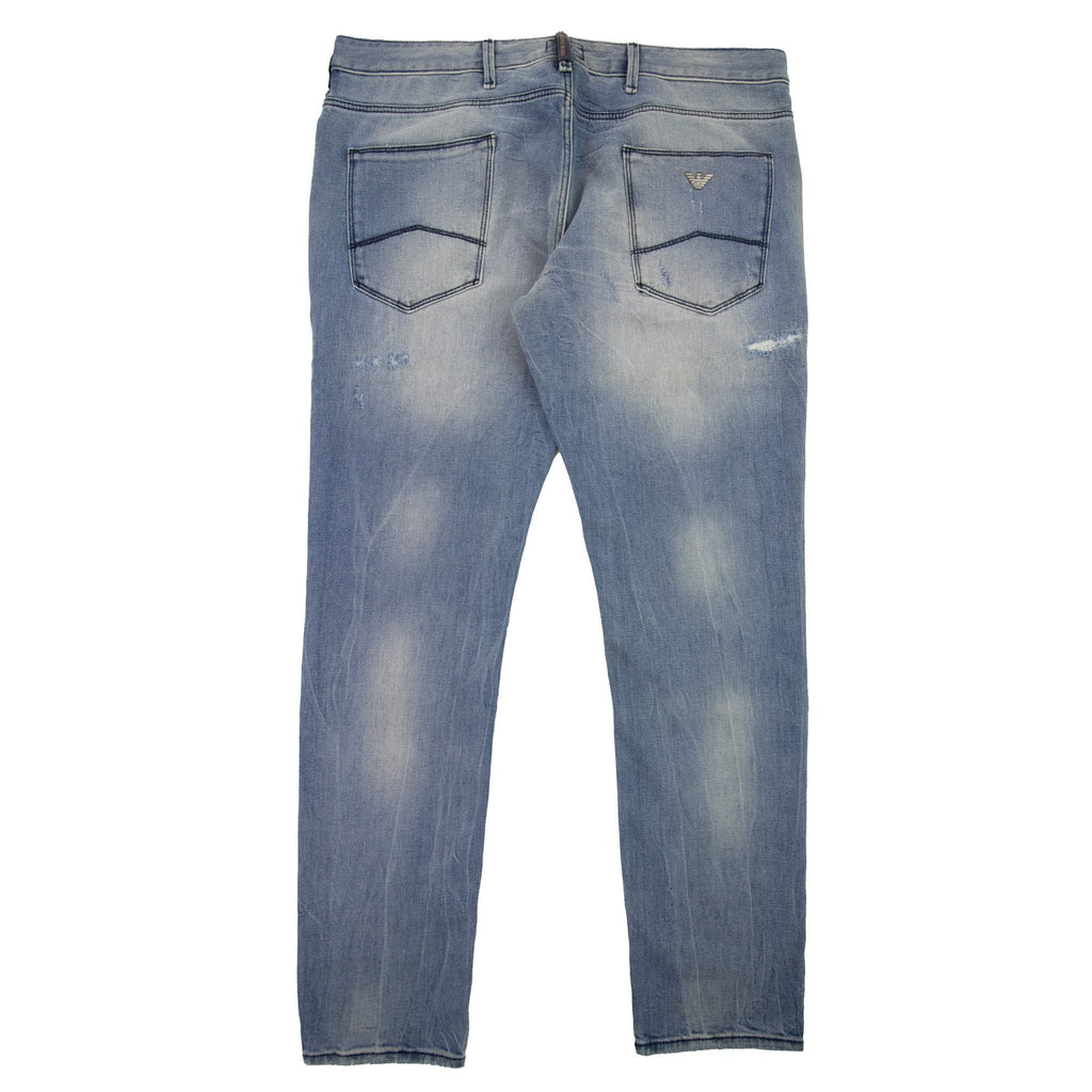 Armani Jeans J06 Distressed Jean Denim