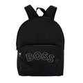 Hugo Boss Curved Logo Signature Backpack Black 001