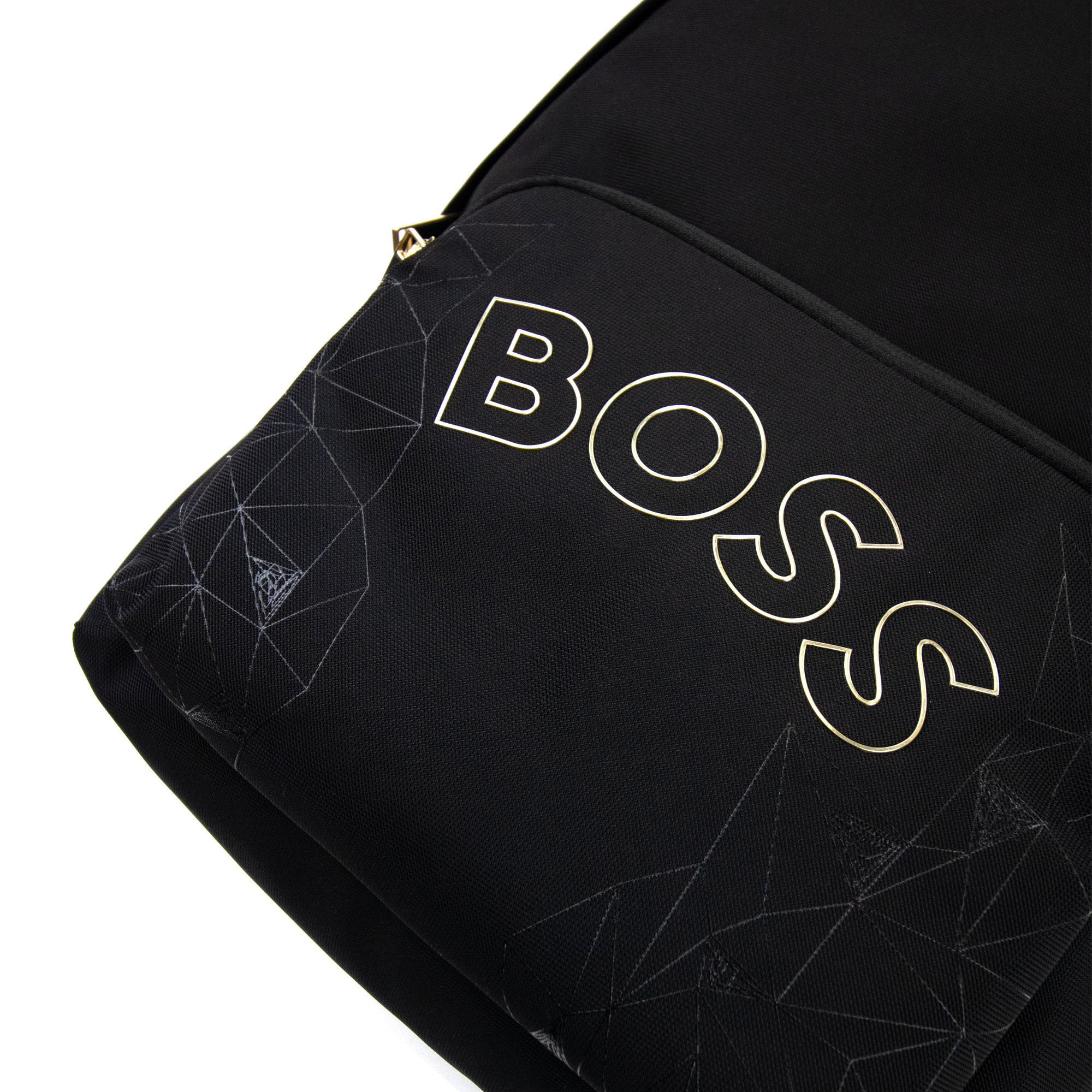 Hugo Boss Curved Logo Signature Backpack Black 001
