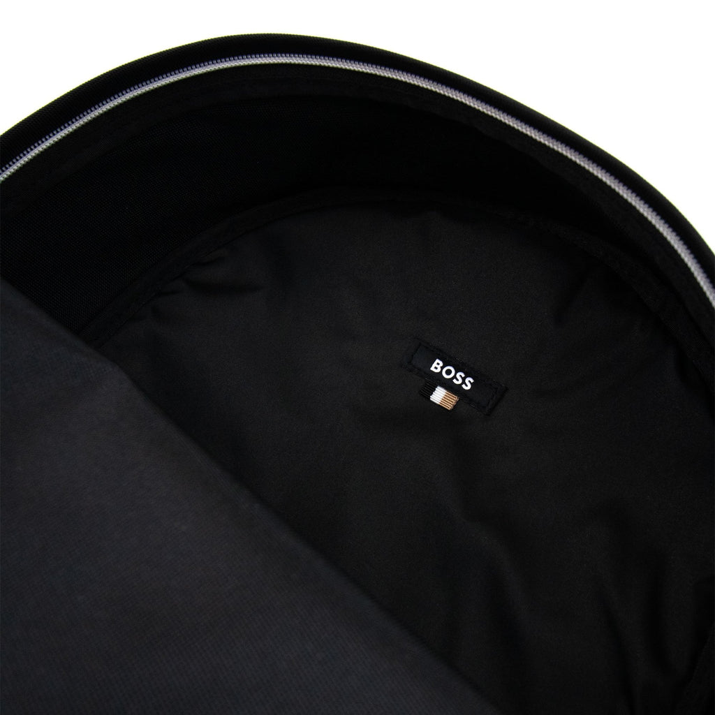 Hugo Boss Curved Logo Signature Backpack Black 001