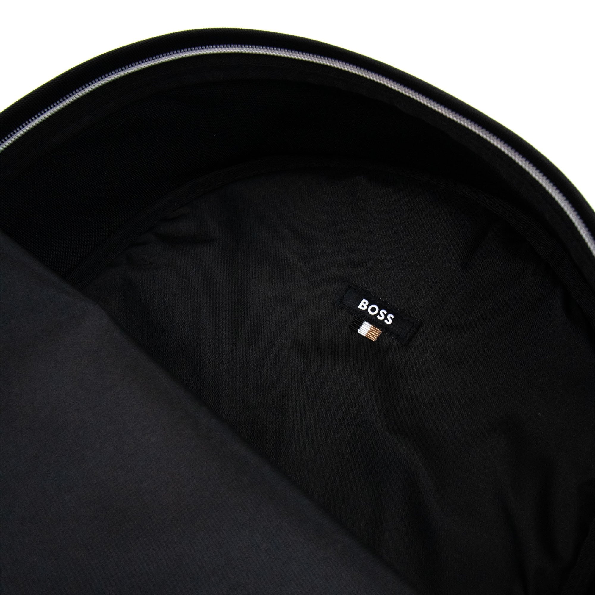 Hugo Boss Curved Logo Signature Backpack Black 001