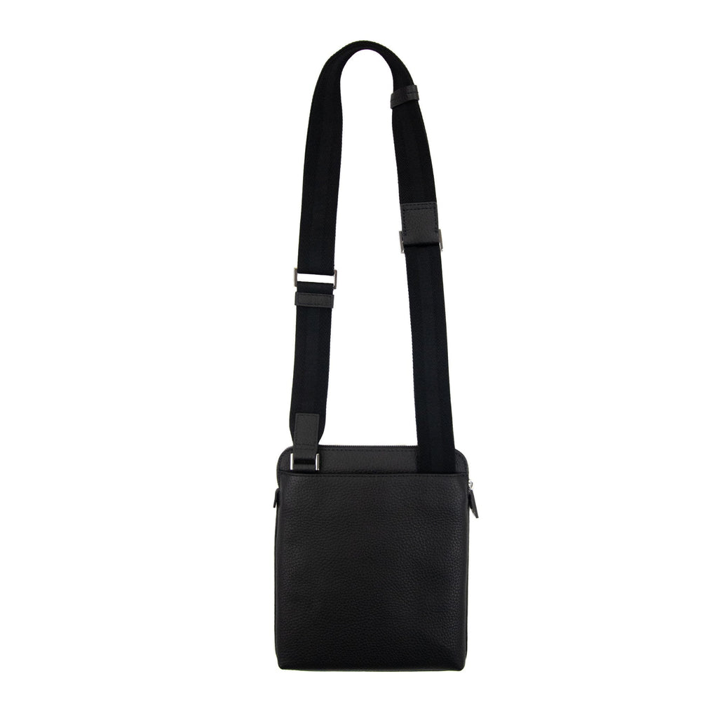 Hugo Boss Crosstown Leather Cross Body Bag Black 001