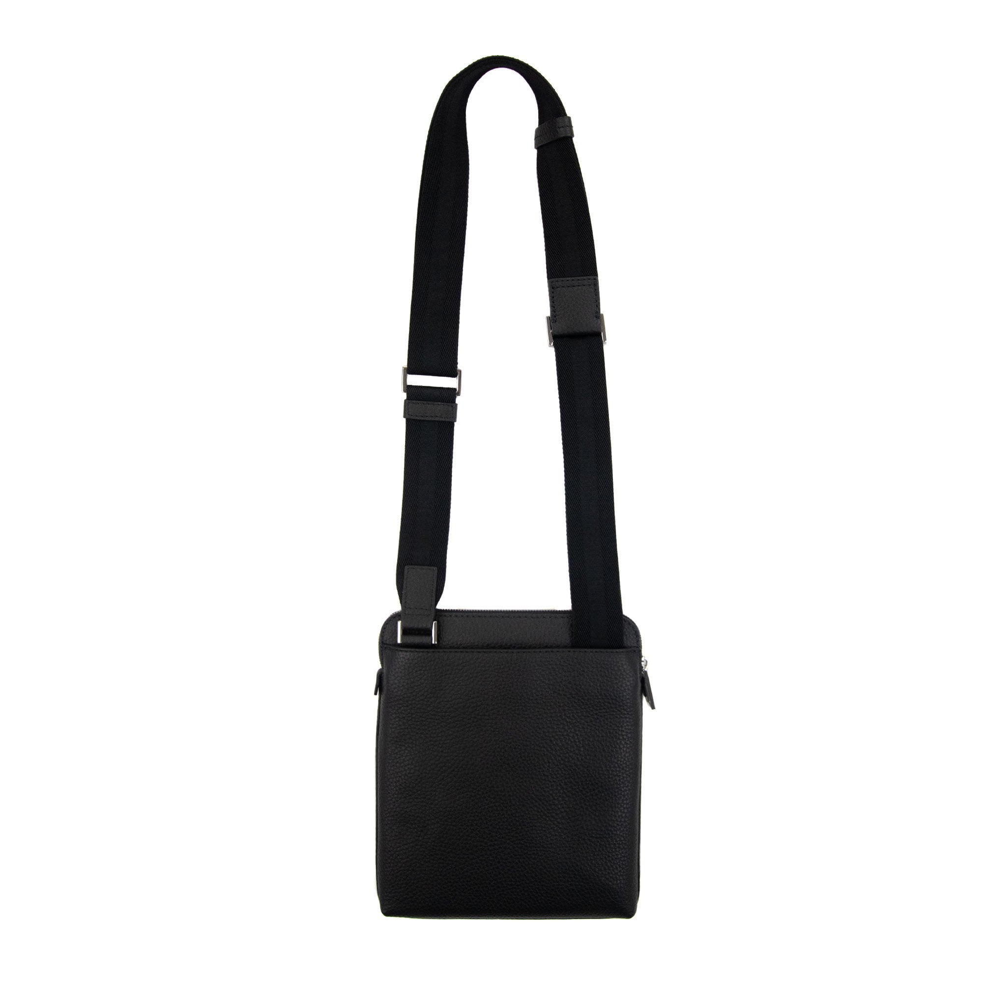Hugo Boss Crosstown Leather Cross Body Bag Black 001