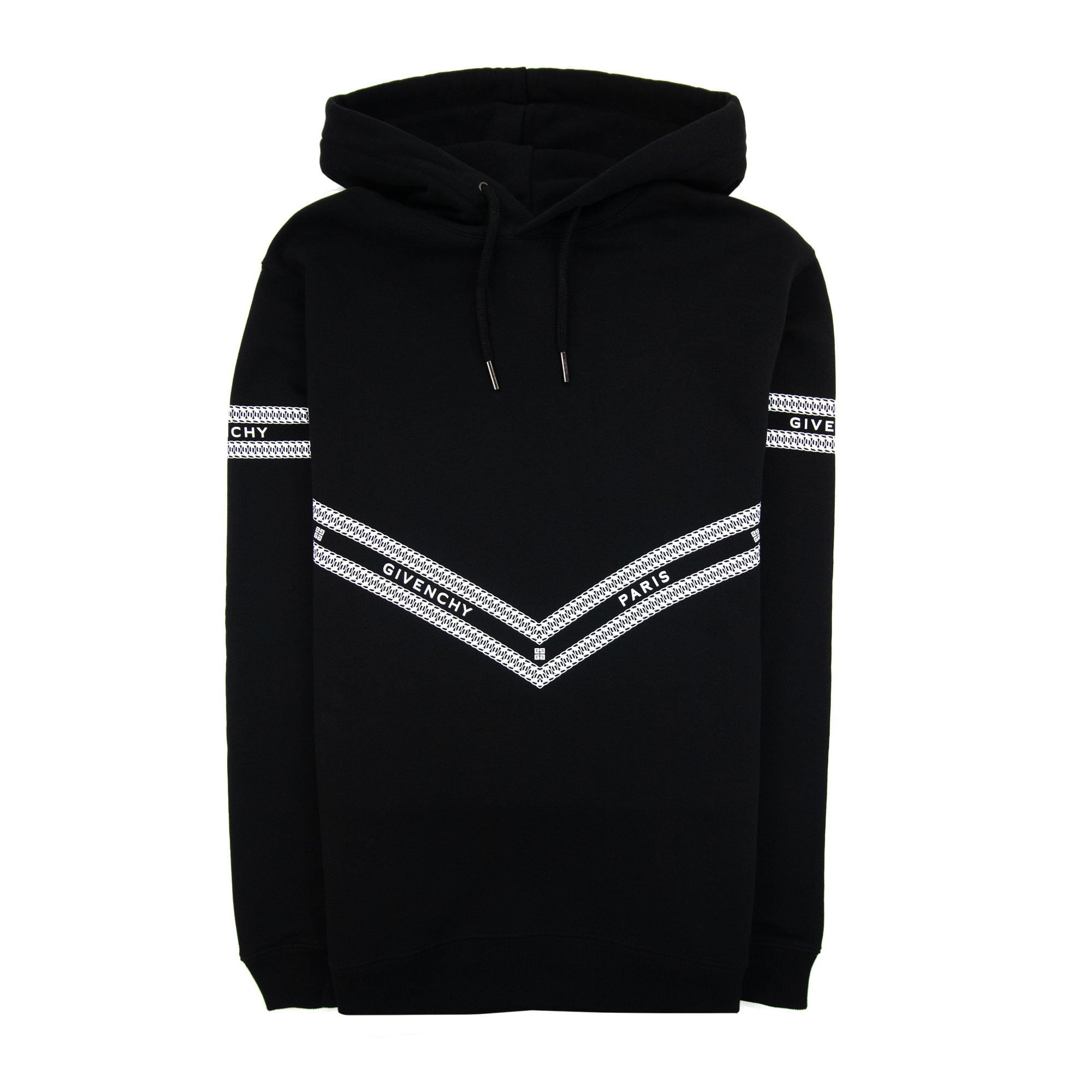 Givenchy Chain Print Hoodie Black
