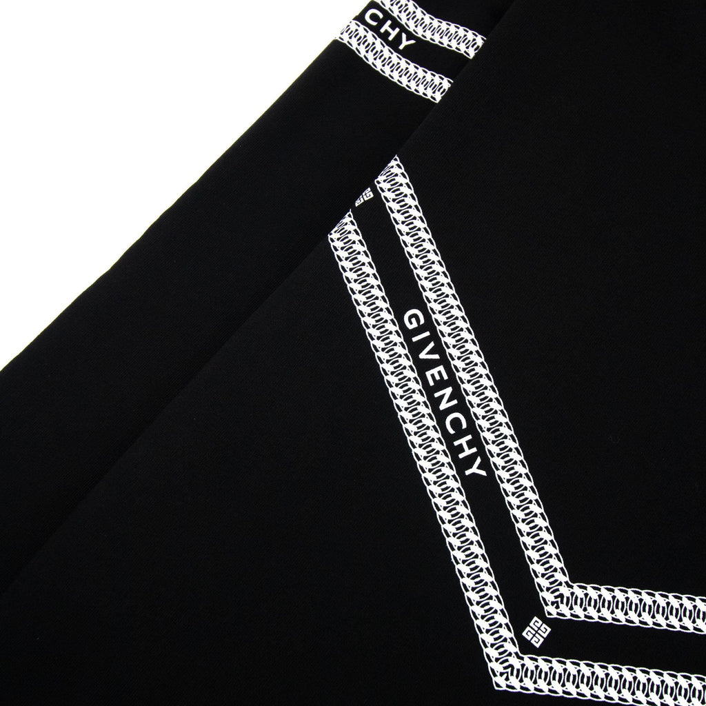 Givenchy Chain Print Hoodie Black