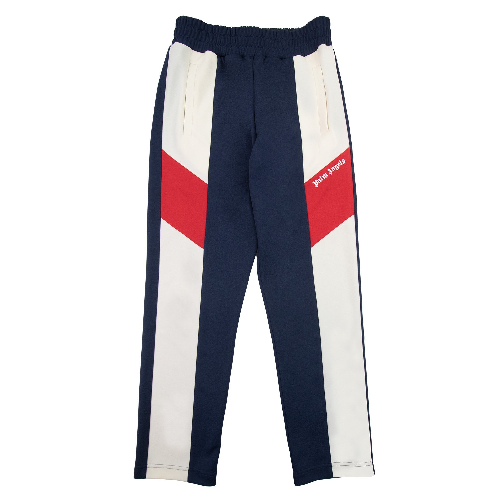 Palm Angels Colour Block Track Pants Navy/blue/white