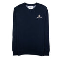 Aquascutum Active Small Logo Crewneck Sweatshirt Navy 11
