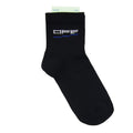 Off White Steps Off Logo Low Socks Black/white