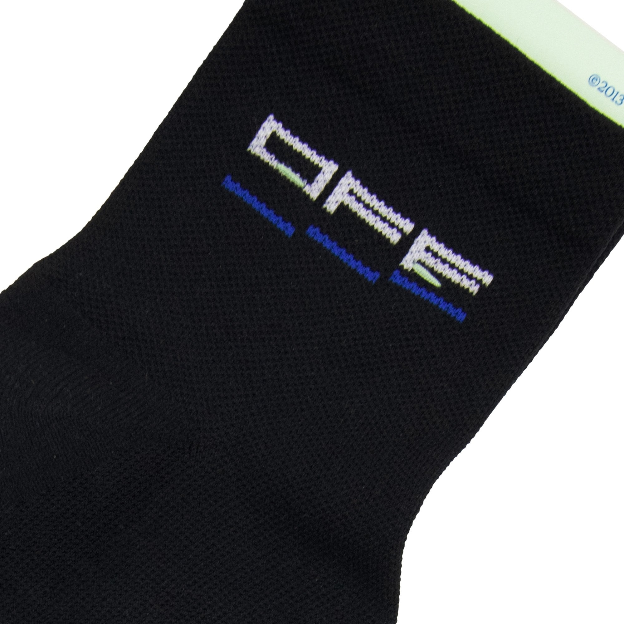 Off White Steps Off Logo Low Socks Black/white