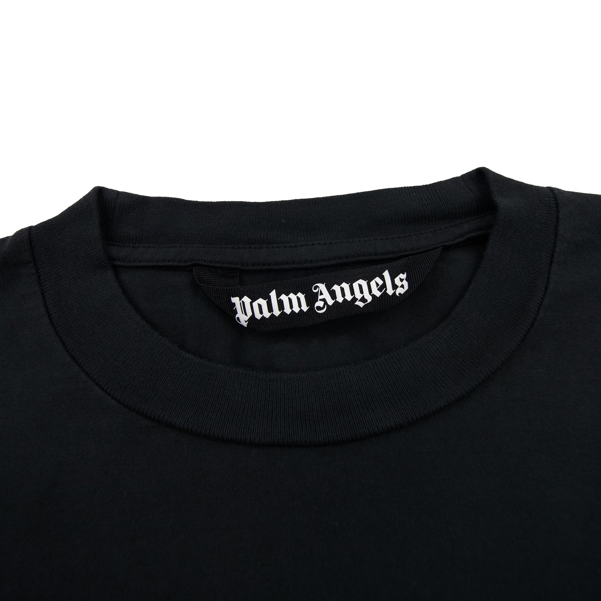 Palm Angels Foggy Pa T Shirt Black/white