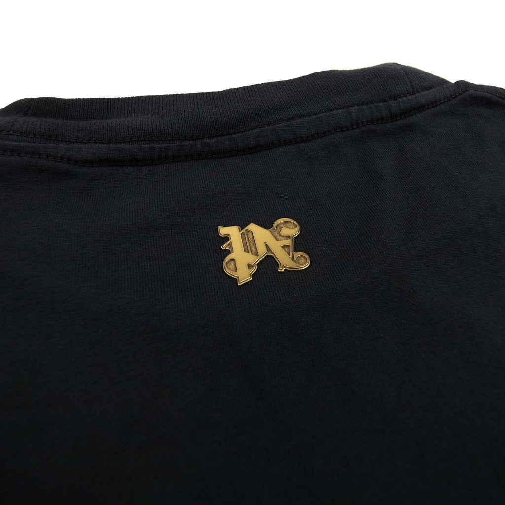 Palm Angels Foggy Pa T Shirt Black/white