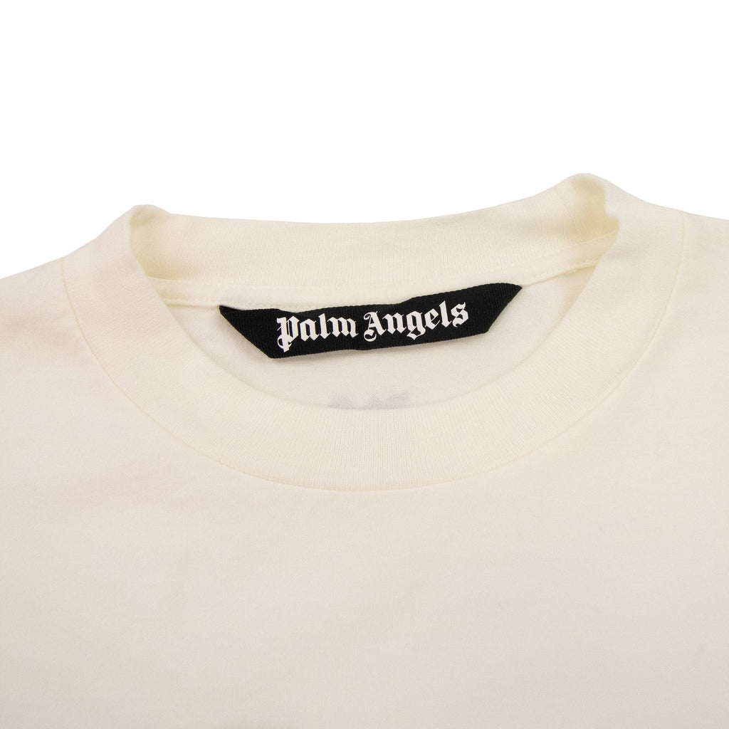 Palm Angels Foggy Pa T Shirt White/black