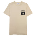Off White 23 Logo Slim S/s T Shirt Angora Black